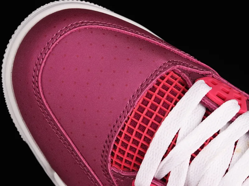 All categories Air Jordan Jordan series basketball shoes Air Jordan 4 Air Jordan 4 Retro AJ4 Joe 4 Purple Rose Sports basketball shoes 487724-561